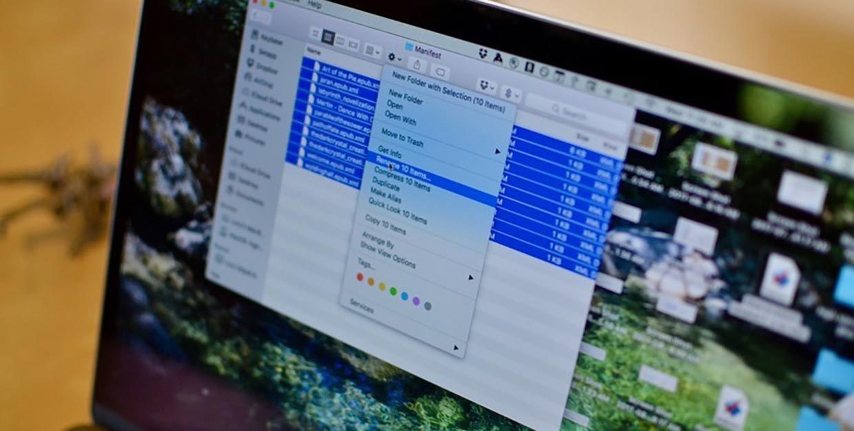 Как переименовать много файлов на Mac за 5 секунд