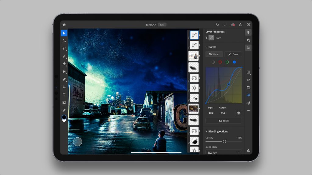 Adobe заметно прокачала Photoshop и Fresco для iPad Pro