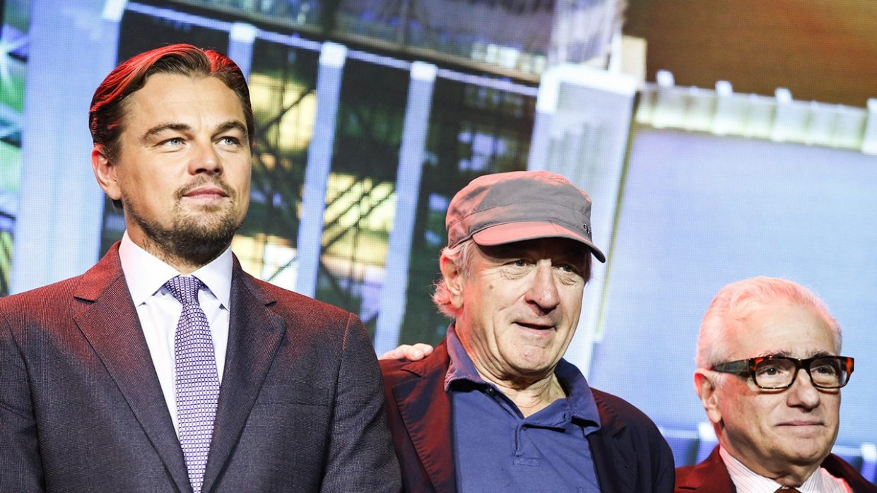 Скорсезе снимет фильм для Apple TV+. В главных ролях  Леонардо Ди Каприо и Роберт Де Ниро