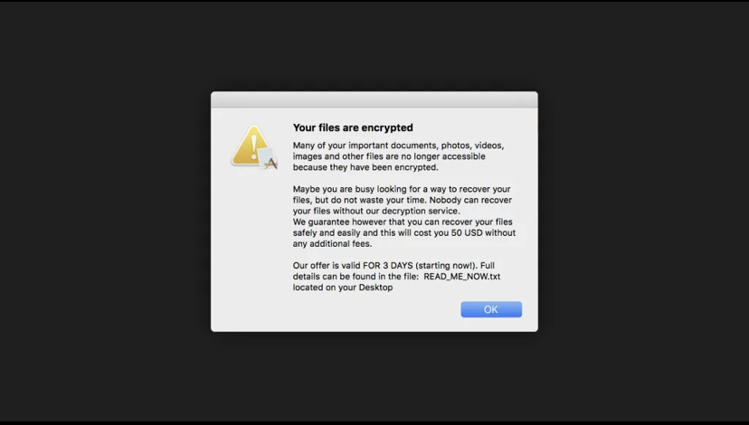 Новый вирус EvilQuest шифрует файлы на Mac и вымогает деньги