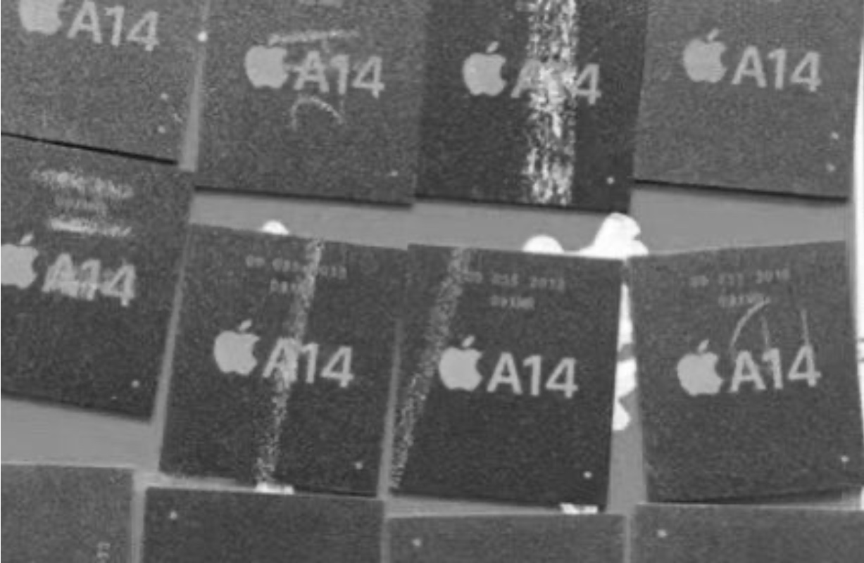 Это первое фото процессора A14. Его установят в iPhone 12