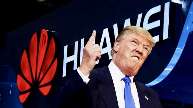 Трамп запретил использовать в устройствах Huawei американские микросхемы и чипы