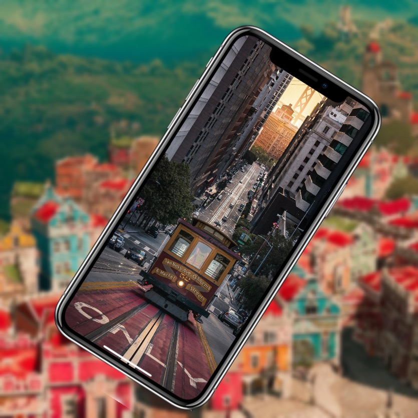10 эффектных обоев iPhone. Панорамы городов и ночные огни