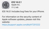Вышла iOS 14.0.1.  Что нового