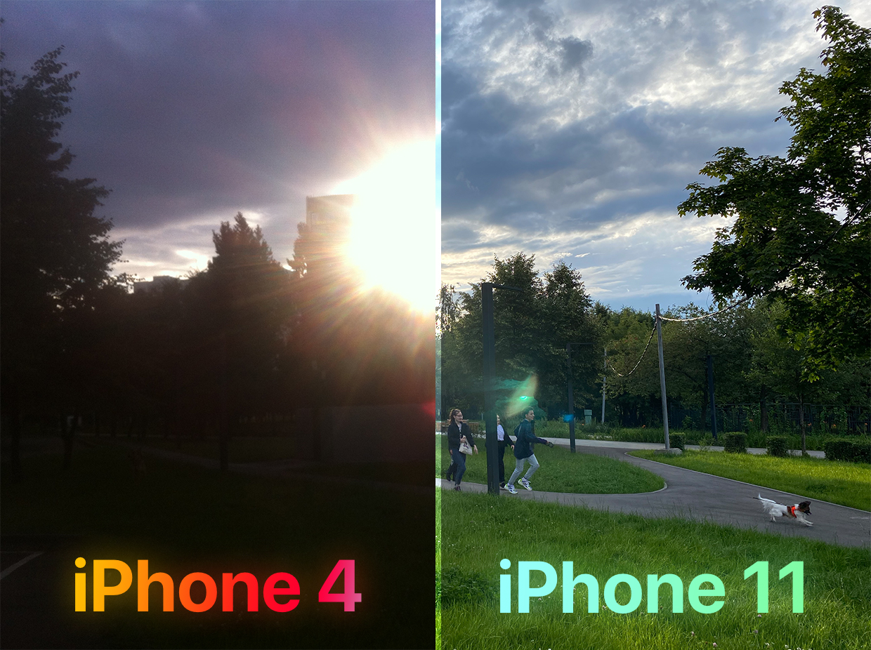Включил старый iPhone 4 и сравнил камеру с iPhone 11. Разница поразила