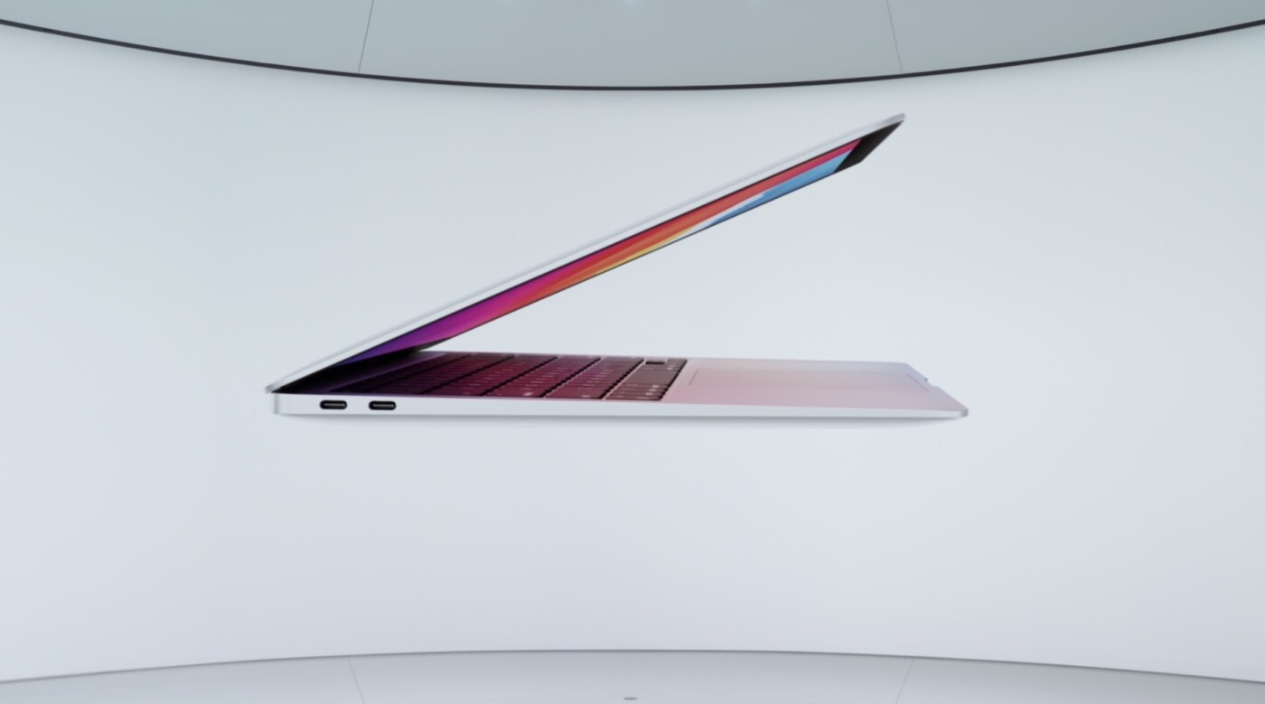 MacBook Air с процессором M1 обошёл по производительности топовый 16-дюймовый MacBook Pro