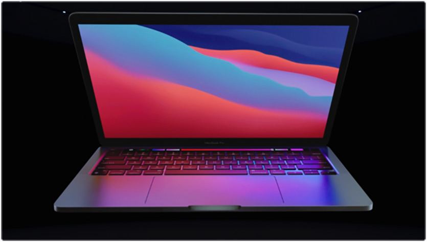 Apple анонсировала 13-дюймовый MacBook Pro с процессором M1