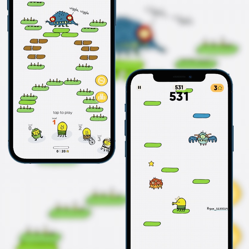Легендарный Doodle Jump вернулся! Вторая часть уже в App Store