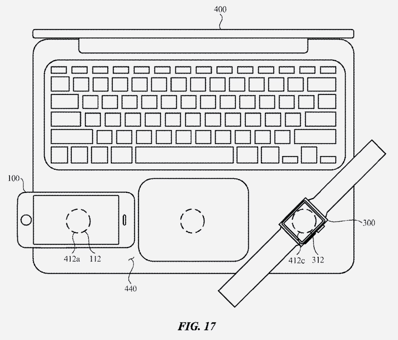 Apple придумала сквозную беспроводную зарядку в MacBook, а заодно в iPad