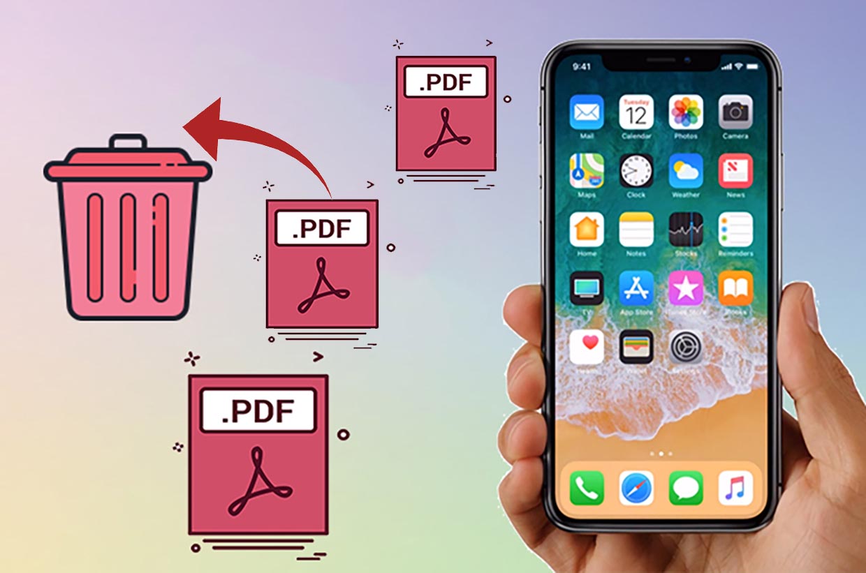 Как на iPhone удалить любую страницу из PDF документа