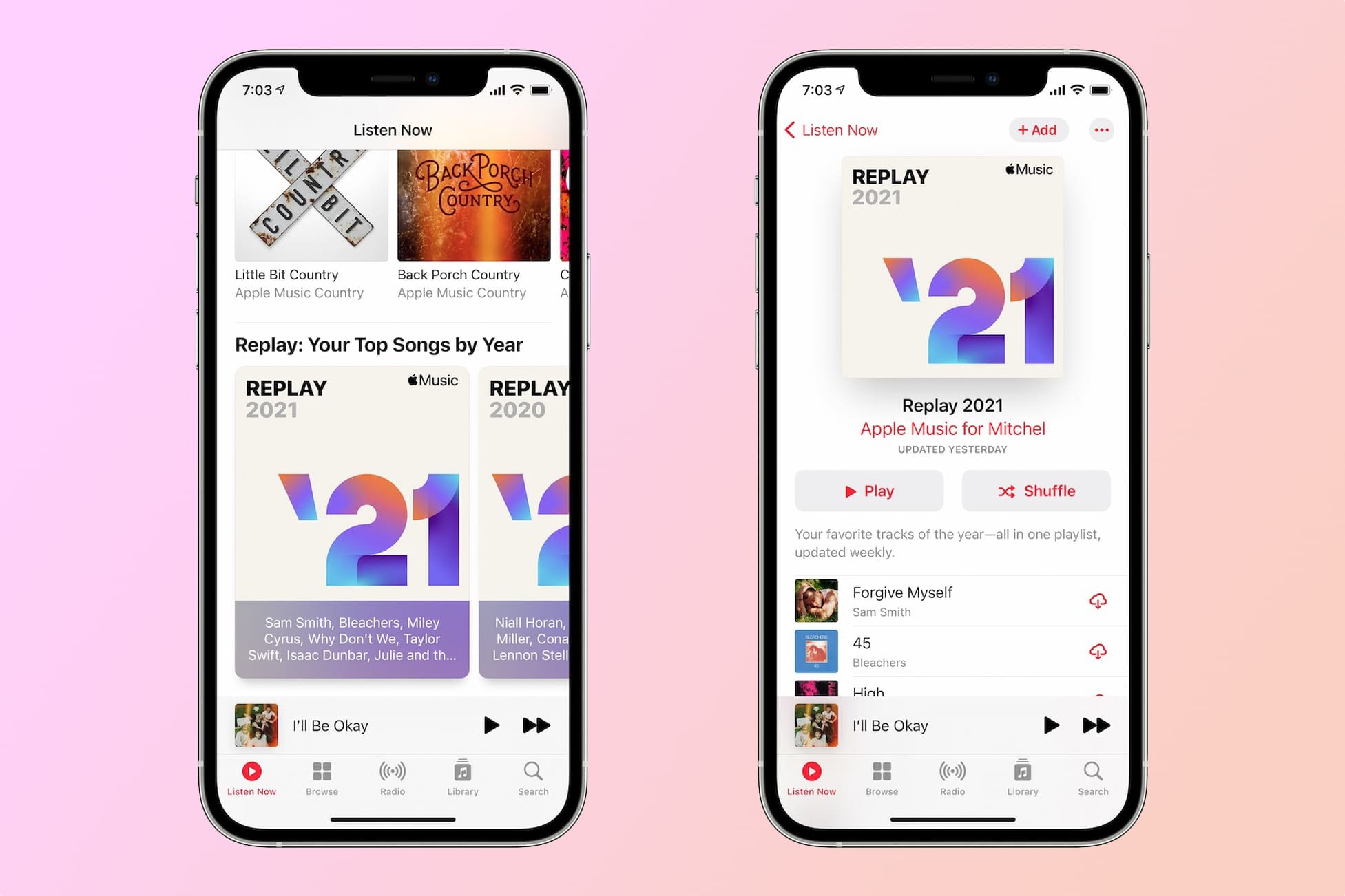 В Apple Music появился плейлист с вашими любимыми треками за 2021 год