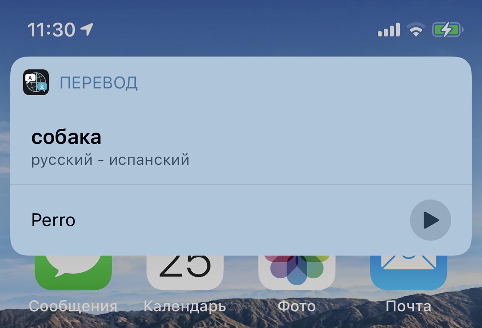 узнать перевод по фото