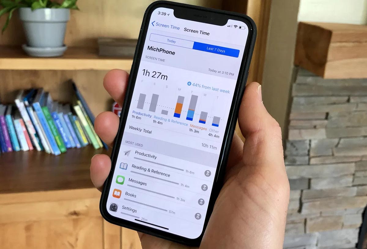 IOS 12 экран