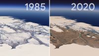 Google Earth показал, как глобальное потепление изменило климат Земли за 36 лет