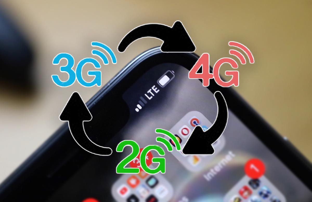 Как на iPhone автоматически переключаться между 2G, 3G или LTE