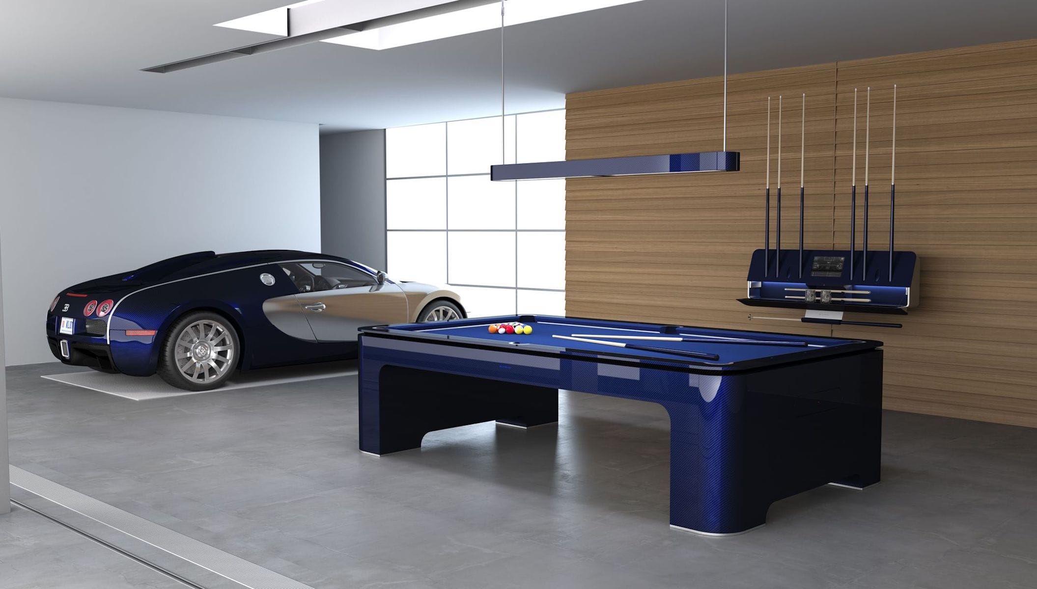 Bugatti выпустила стол для бильярда за 250 тысяч евро. Он умный
