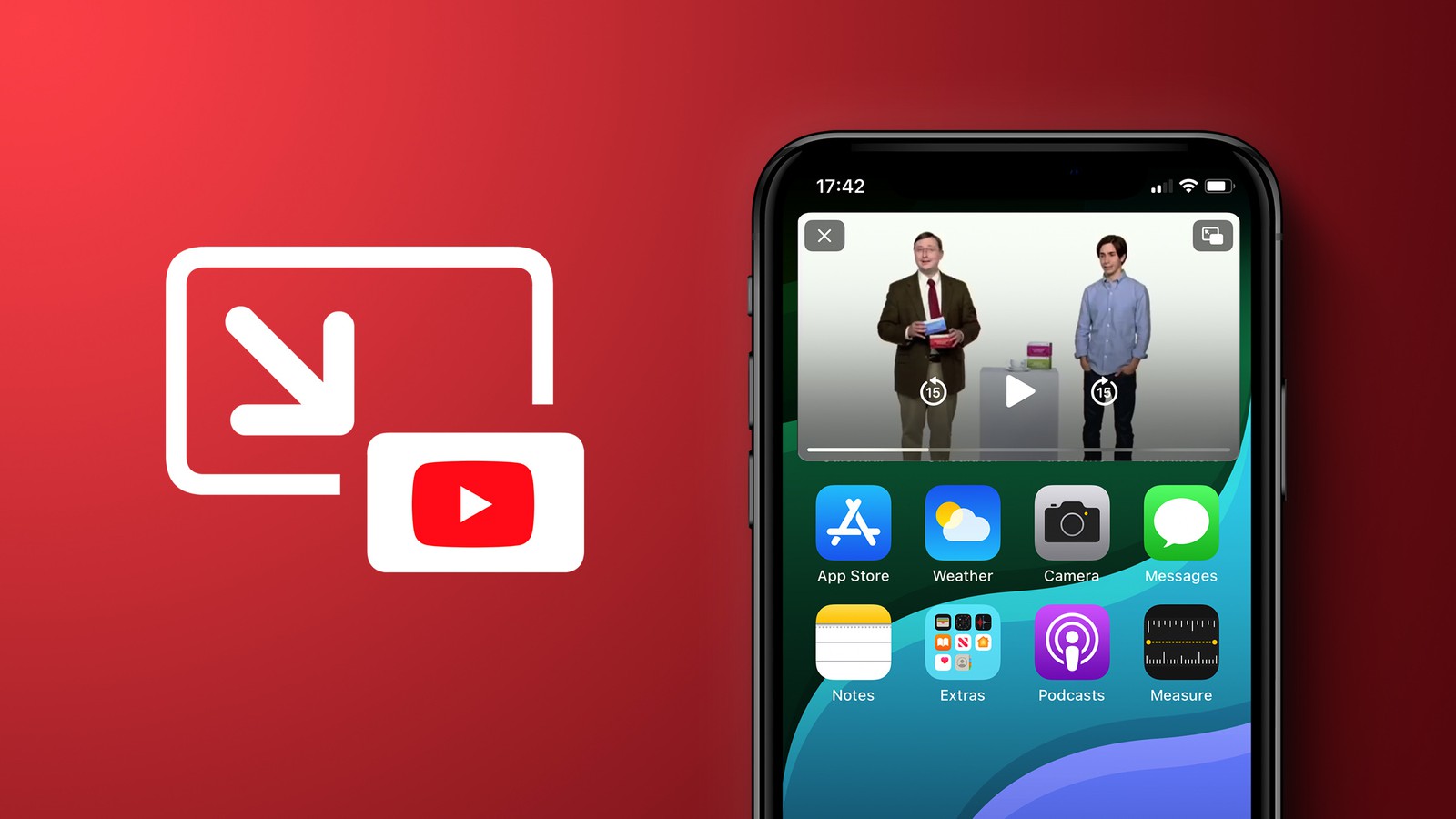 YouTube для iOS теперь поддерживает картинку-в-картинке