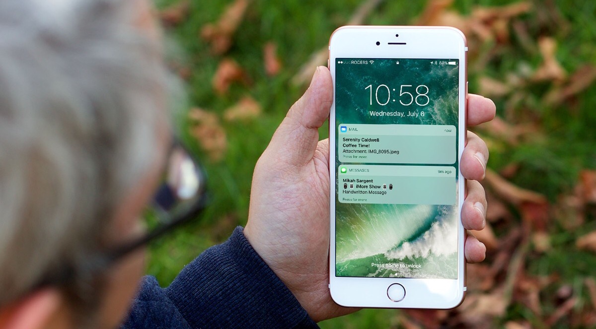 Уведомление iphone