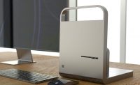 В сети появился необычный концепт Mac Pro с корпусом согнутого iPhone 12