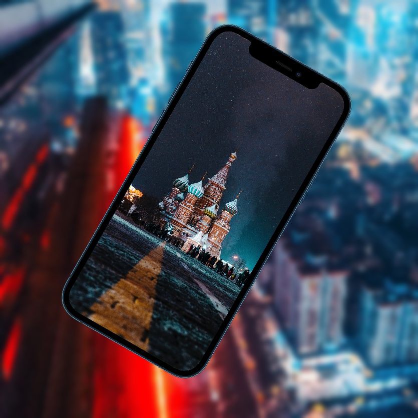 10 эффектных обоев iPhone с ночными городами. Москва, Нью-Йорк и многие другие