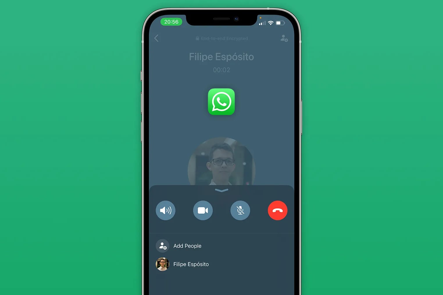 В WhatsApp на iOS впервые обновился дизайн вызовов. Теперь он похож на FaceTime