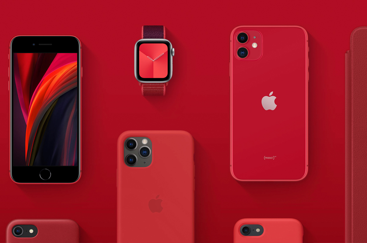 Apple будет отдавать часть денег с продаж устройств PRODUCT (RED) на борьбу с коронавирусом до конца 2021 года