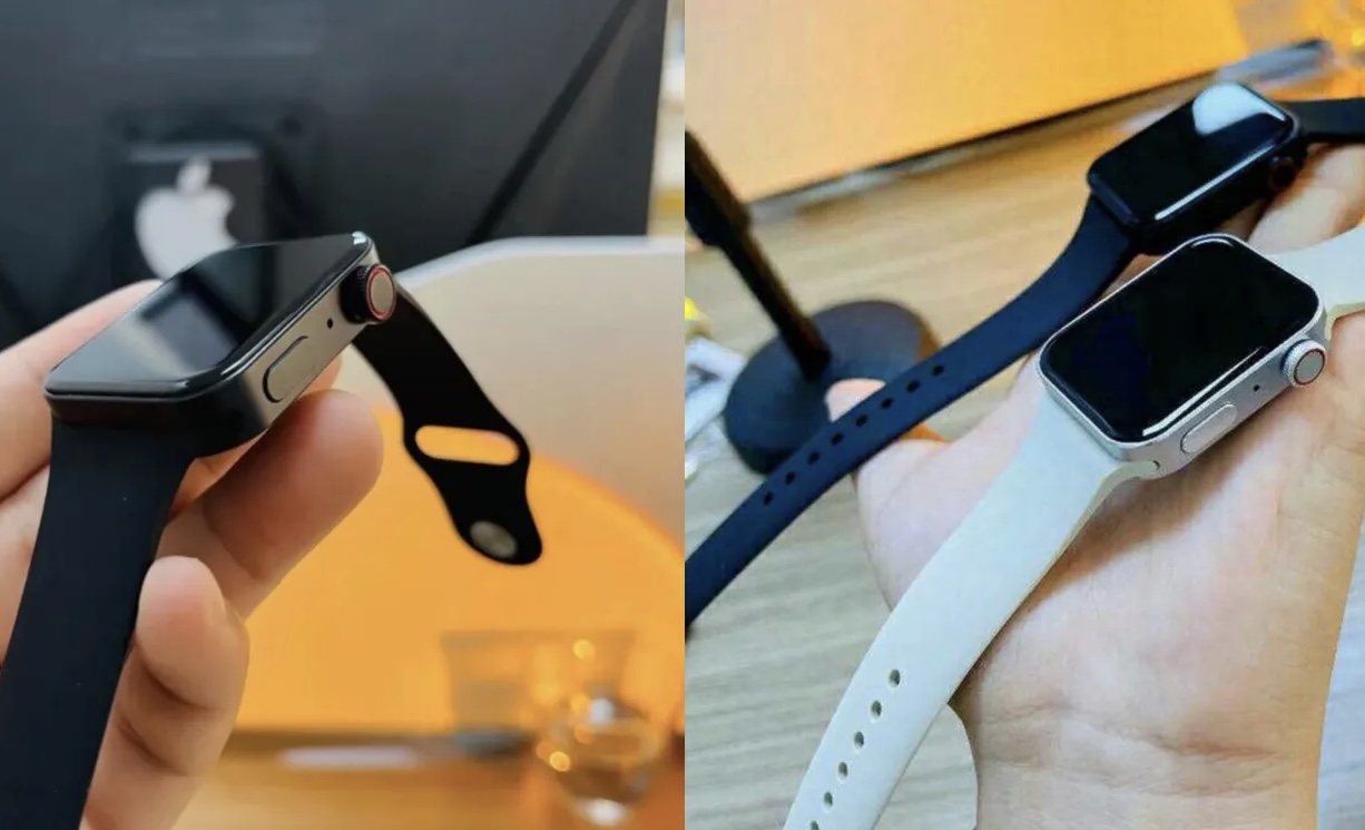 Китайцы уже выпустили поддельные Apple Watch Series 7. Можно оценить, как будут выглядеть настоящие