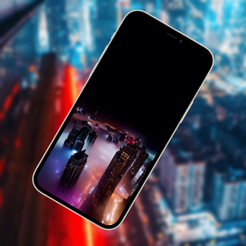 10 эффектных обоев iPhone с ночными городами