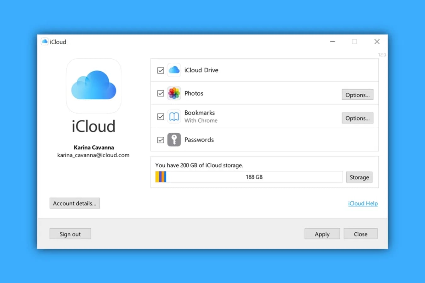 В новой версии приложения iCloud для Windows появился менеджер паролей