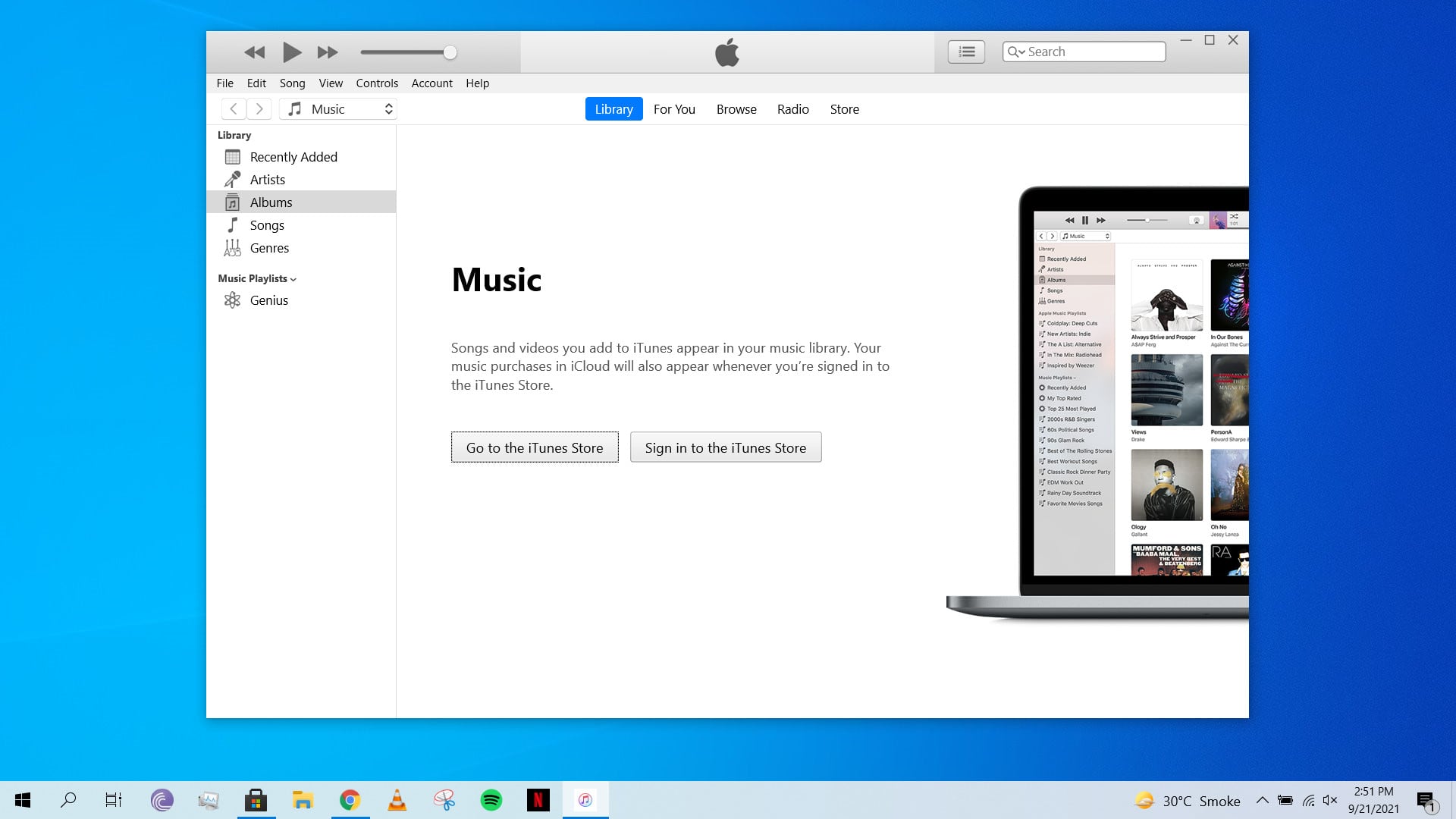itunes не видит фото