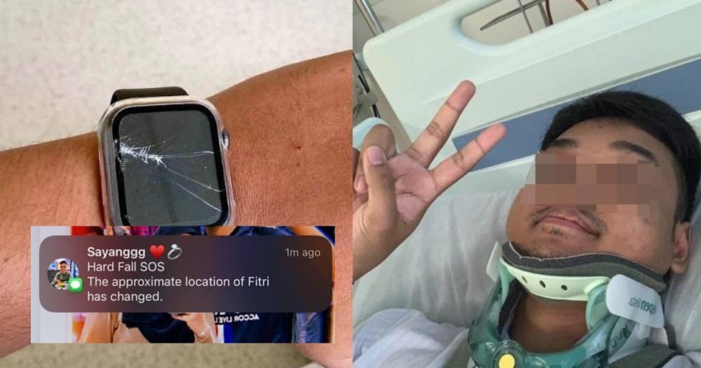 Apple Watch Series 4 спасли жизнь сингапурского мотоциклиста, когда он попал в аварию
