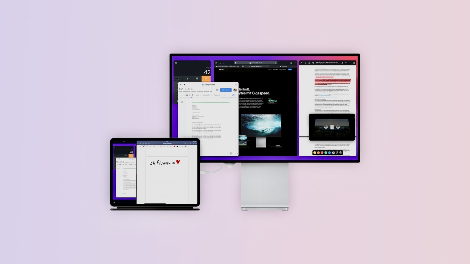 Приложение Shiftscreen добавляет настоящую многооконность в iPad с iPadOS 15