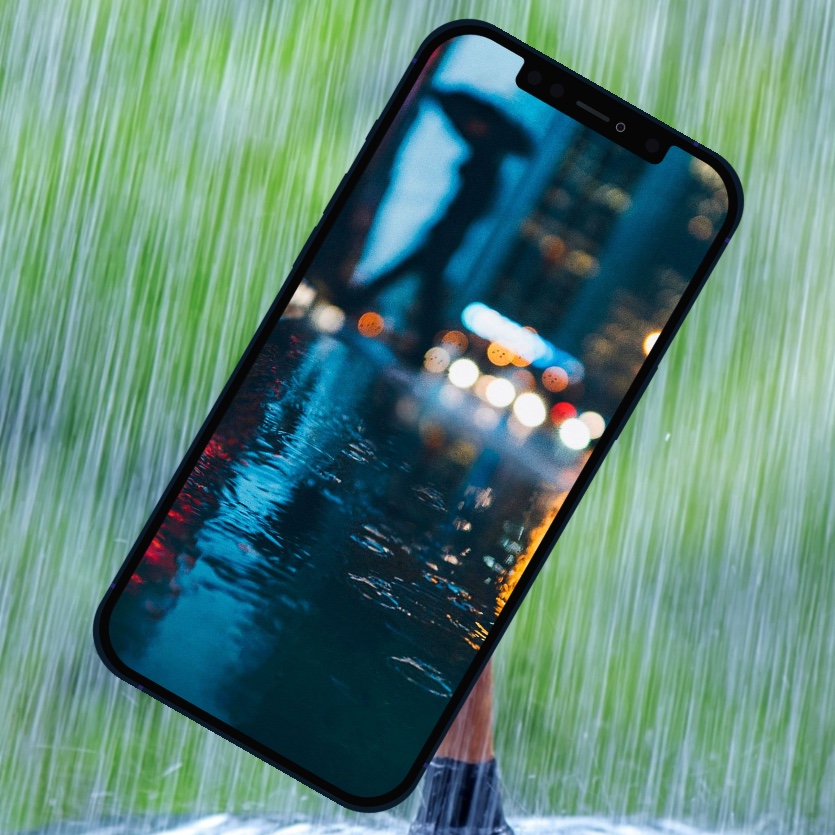 10 дождливых обоев для iPhone