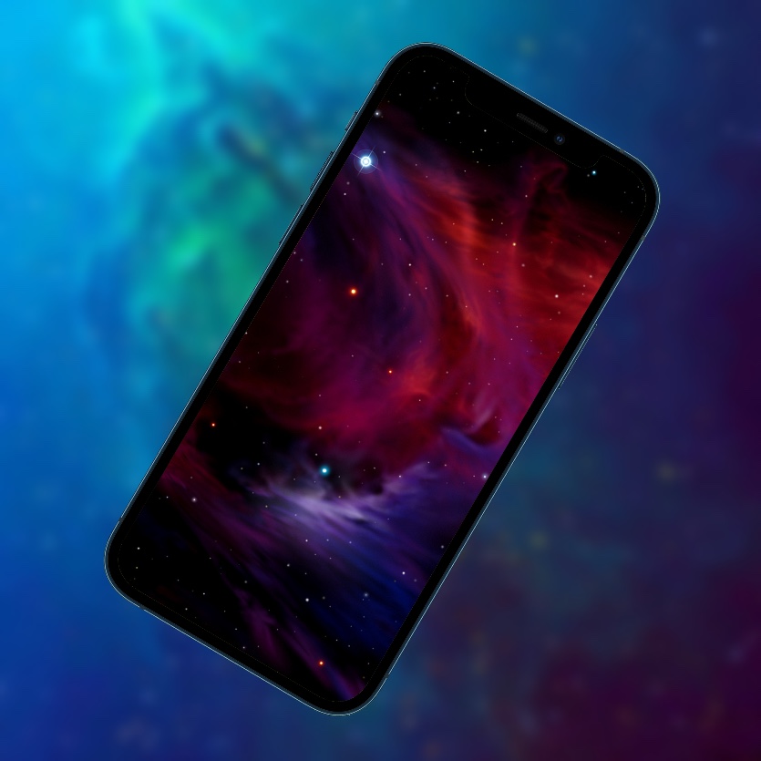 10 очень темных обоев iPhone с космосом