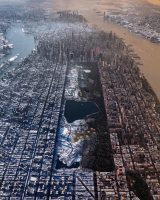 Аэрофотограф показал необычный Нью-Йорк с высоты птичьего полета. Много снимков