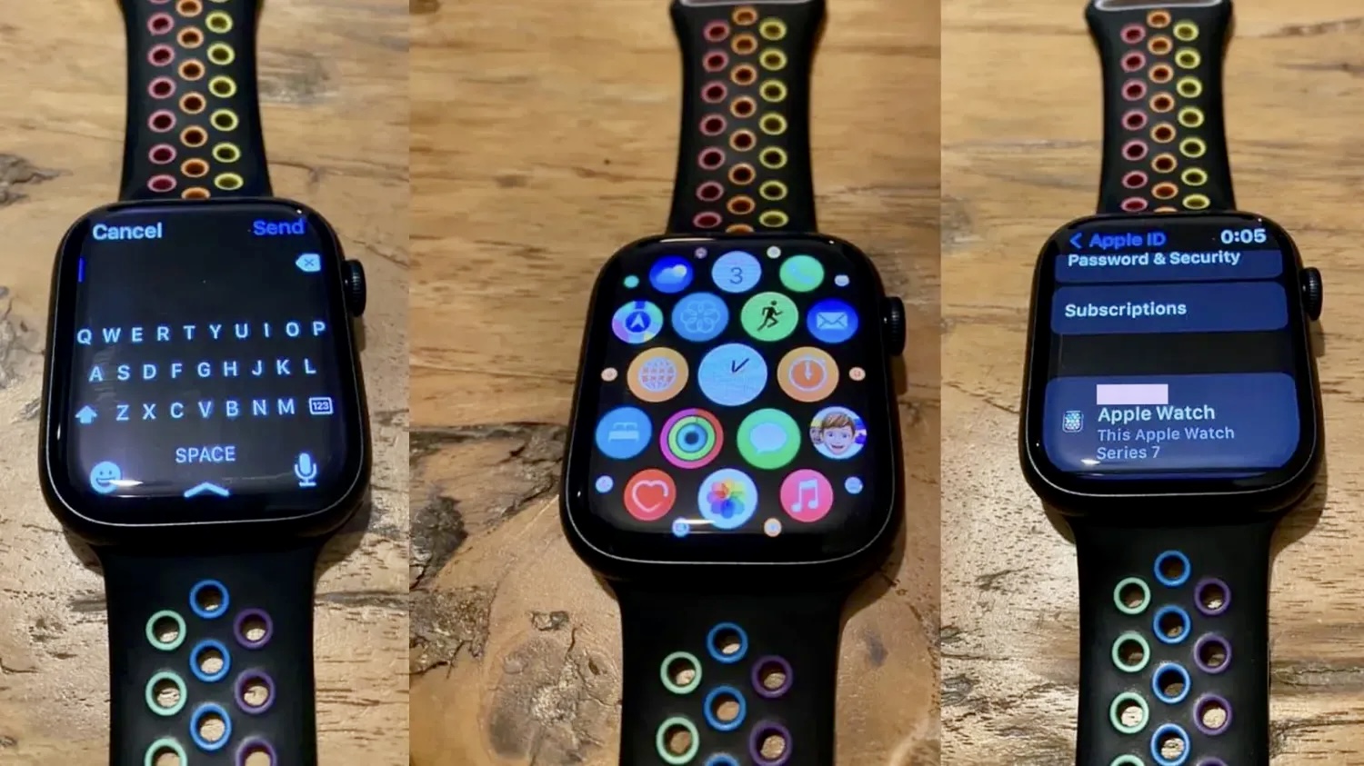 Появились первые реальные фото Apple Watch Series 7