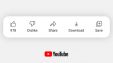 YouTube больше не будет показывать зрителям количество дизлайков под видео