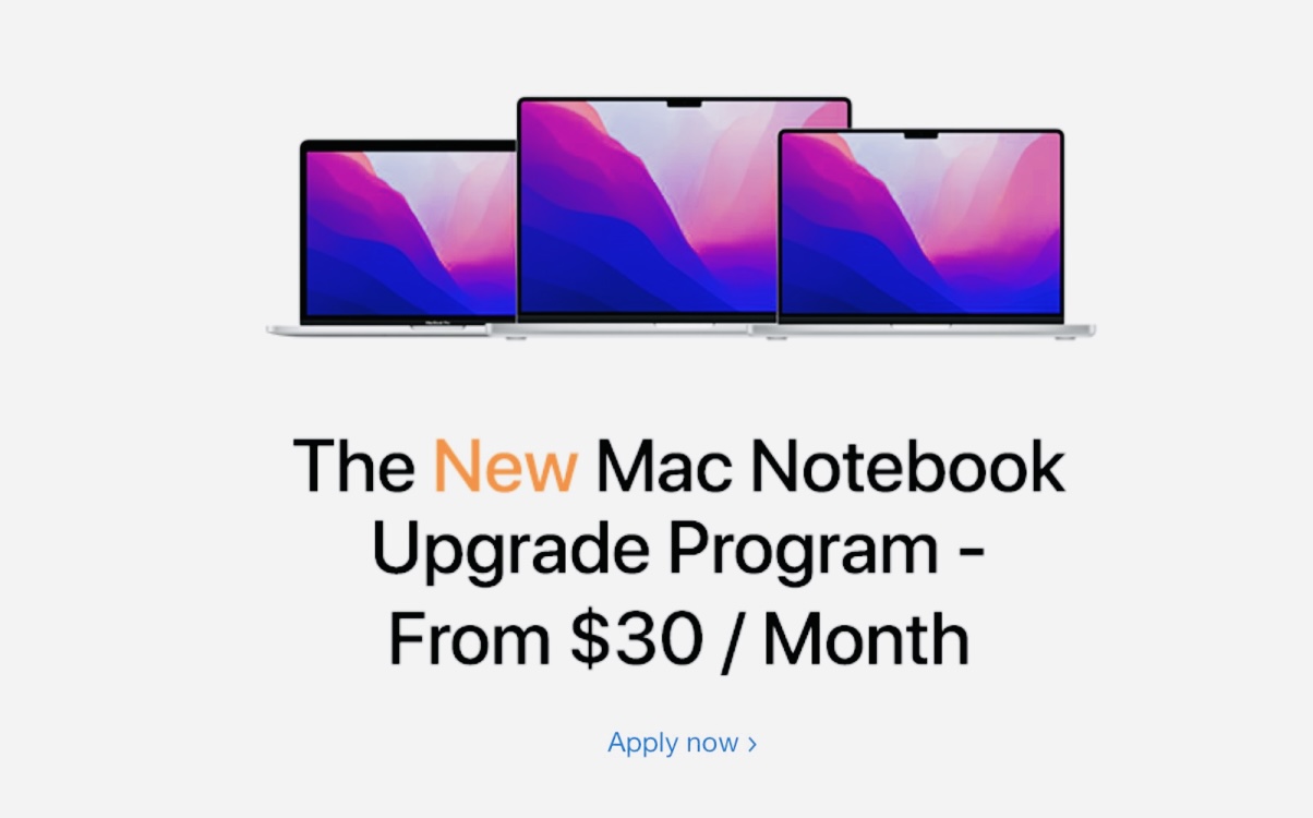 Apple запустила лизинг MacBook для бизнеса. Платишь 30 долларов в месяц, меняешь на новый раз в 90 дней