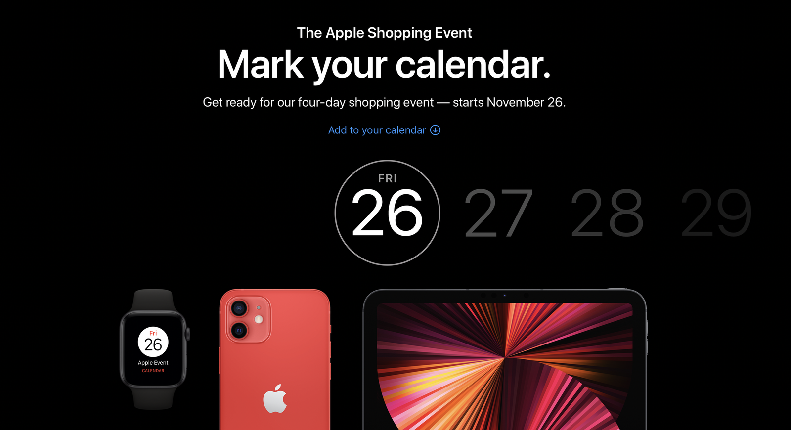 Apple дарит подарочные карты номиналом до $200 за покупки в онлайн-магазине в США