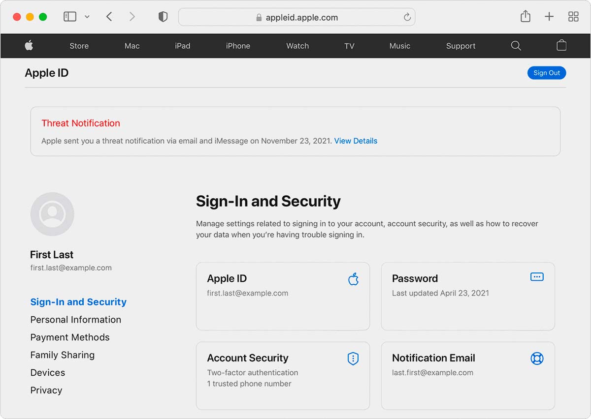 Apple показала, как сообщит пользователям о том, что их взломали государственные спецслужбы