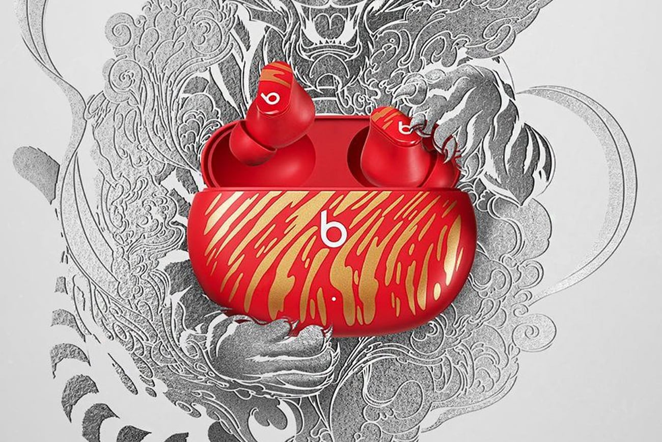 Beats представила лимитированную версию наушников Beats Studio Buds в честь китайского Нового года