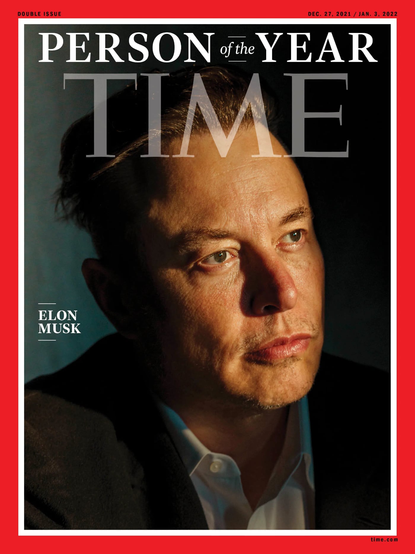 Журнал Time назвал Илона Маска человеком года