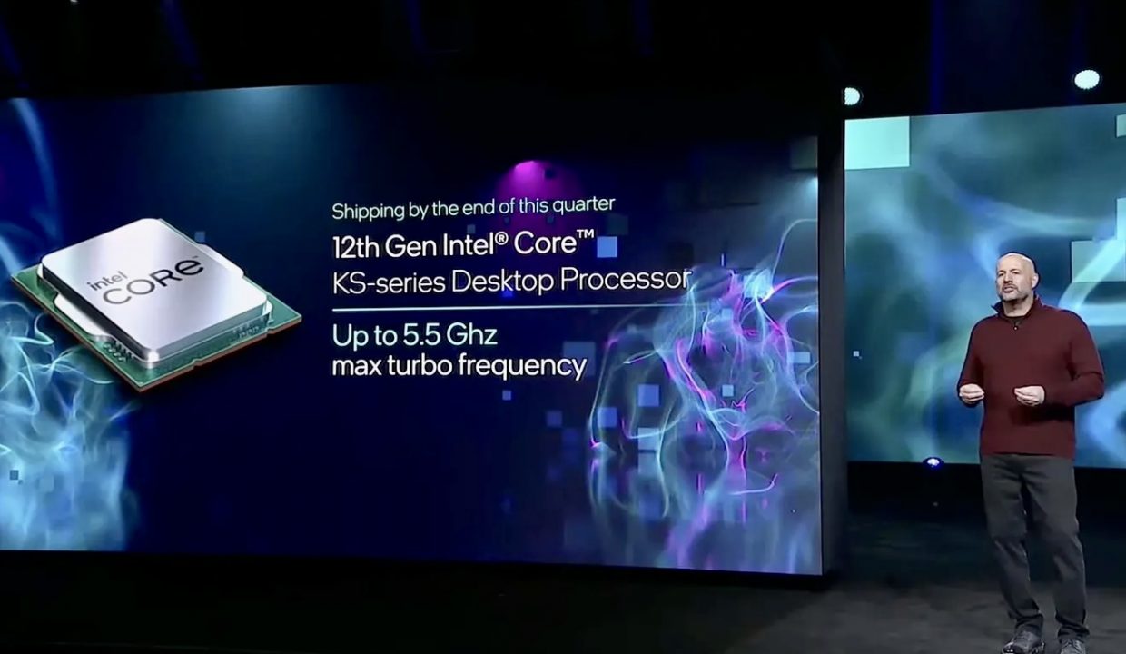Intel показала самый быстрый процессор Intel Core 12 поколения. Он разгоняется до 5.5 ГГц