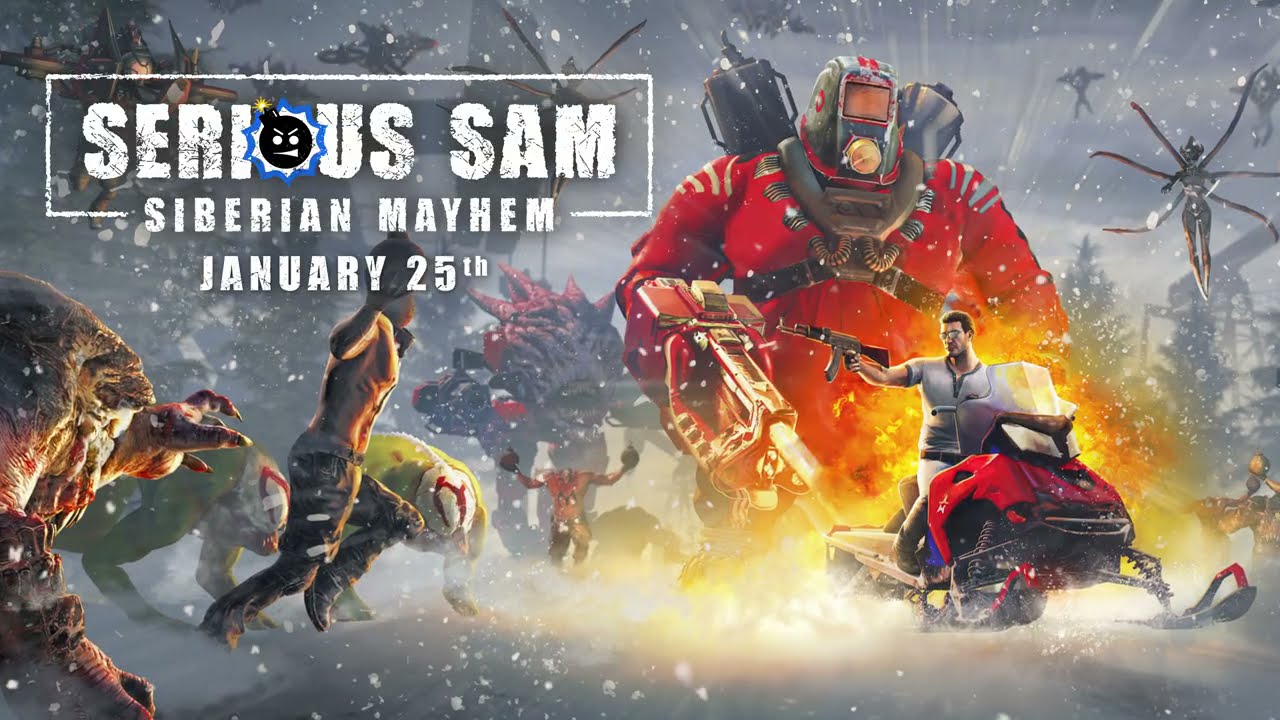 Вышла игра Serious Sam: Siberian Mayhem, где Сэм сражается с монстрами в Сибири