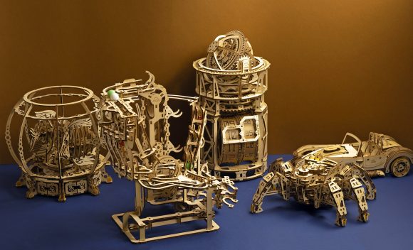 Уникальные механические игрушки, собранные своими руками