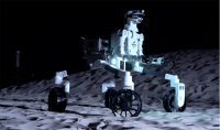 Японцы опять чудят. Показали необычного робота для исследования Луны с головой, руками и четырьмя колёсами