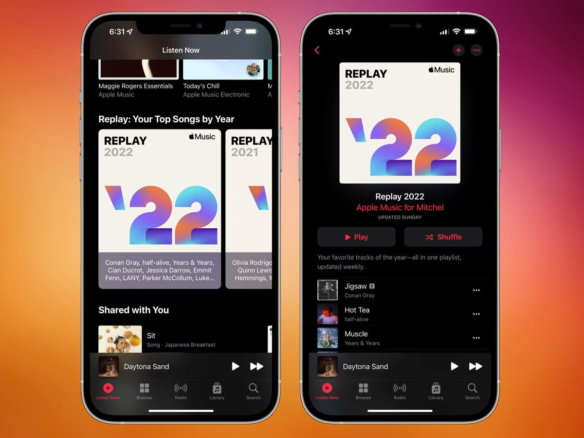 В Apple Music появился плейлист с лично вашими любимыми треками за 2022 год