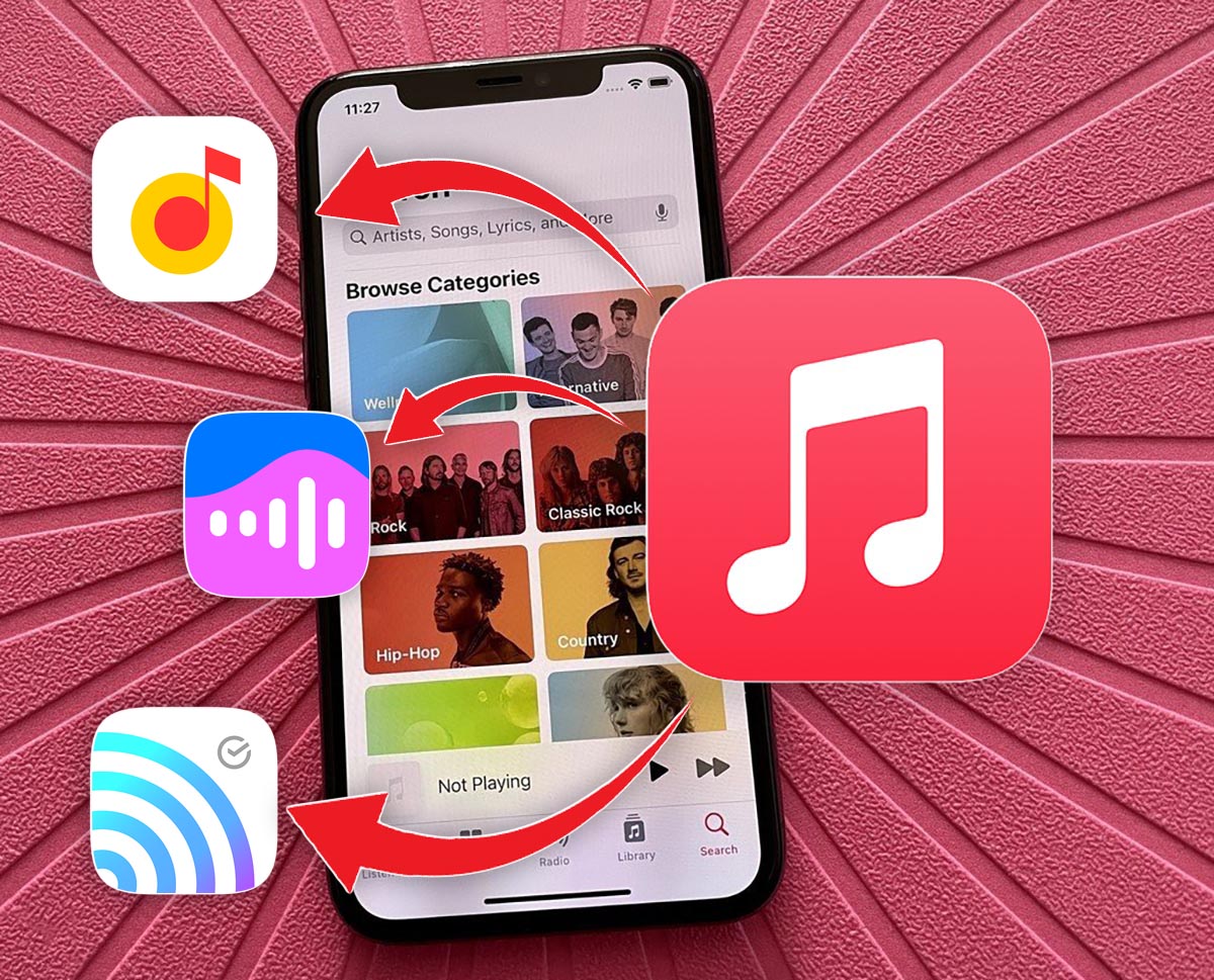 Как перенести медиатеку Apple Music в Яндекс Музыку или другой стриминговый сервис