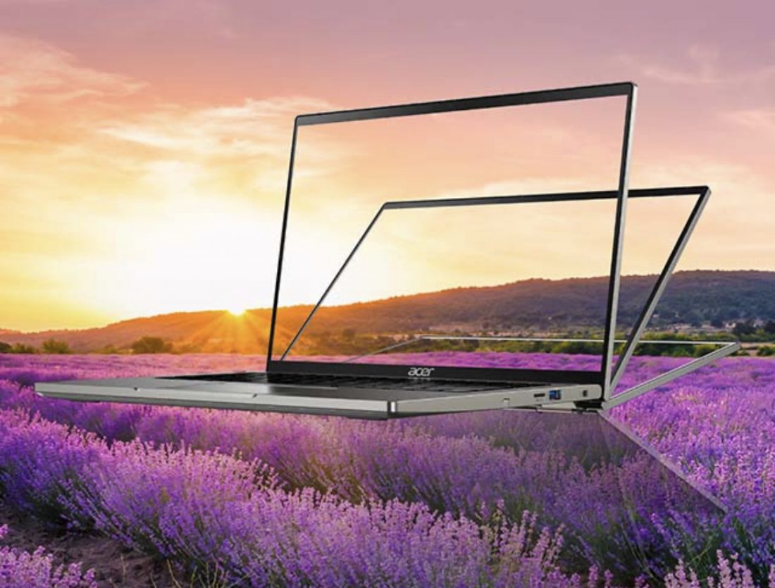 Acer представила ноутбук Swift 3 OLED с процессором Intel 12-го поколения и экраном 2,8K