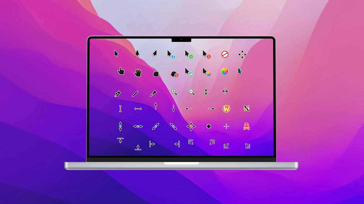Как в macOS заменить стандартный (скучный) курсор. Есть варианты из старых версий macOS или Windows